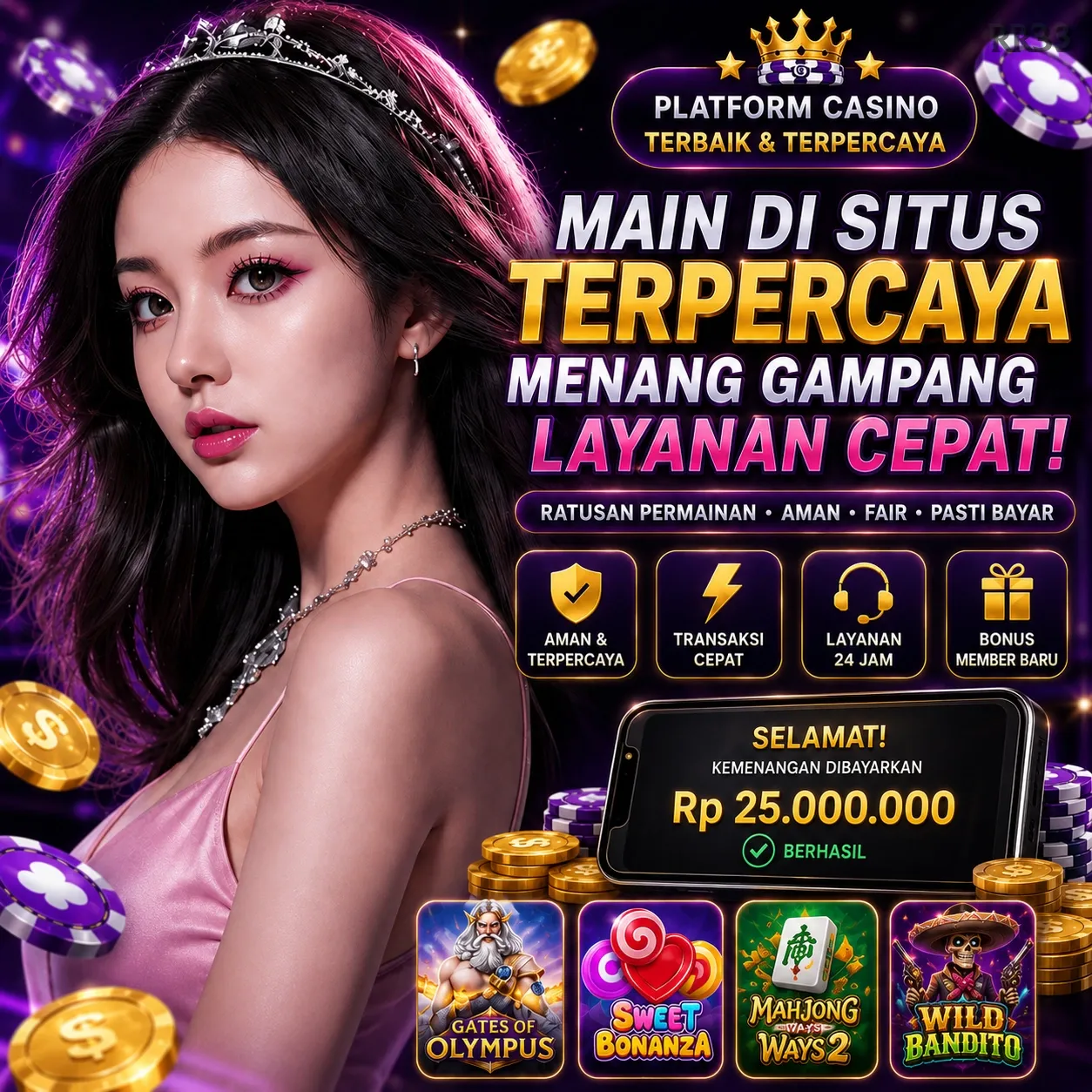 Ikon aplikasi rr33 resmi